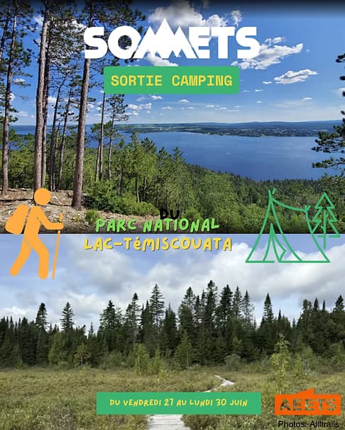 Week-end camping & randonnée au Lac-Témiscouata