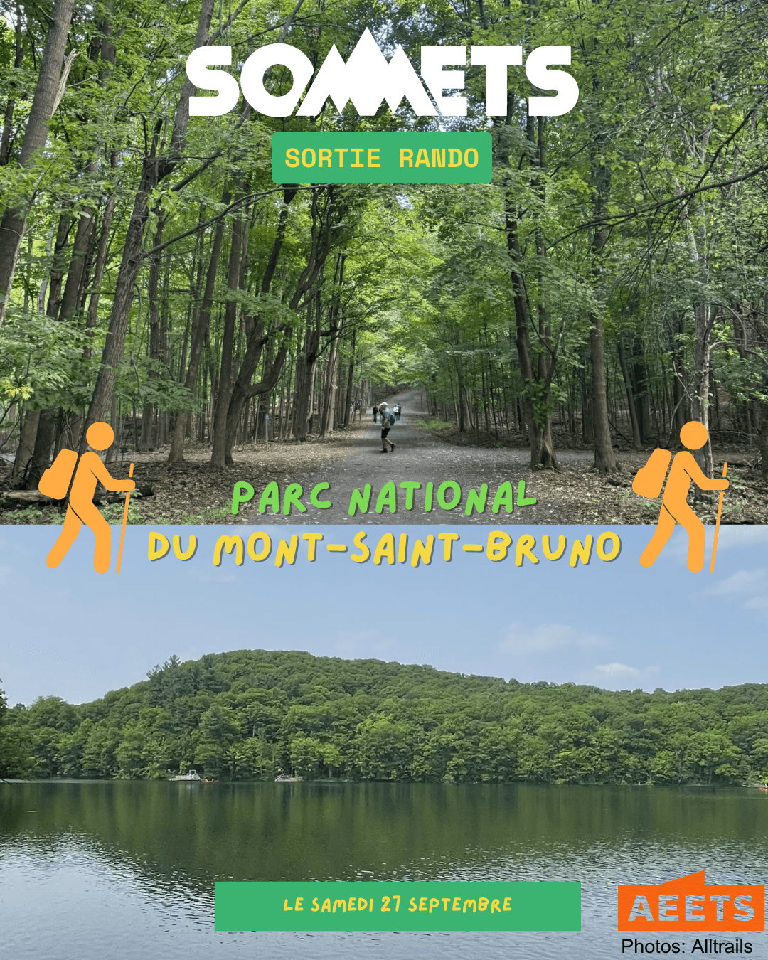 Rando au Mont-Saint-Bruno