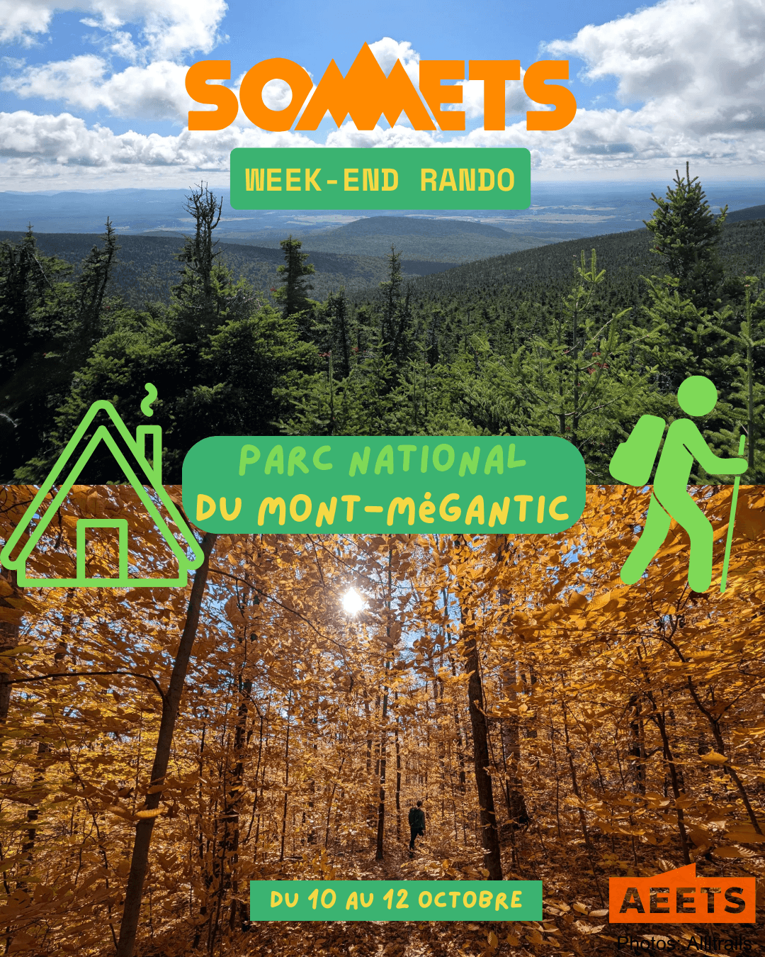 Week-end rando Mont-Mégantic