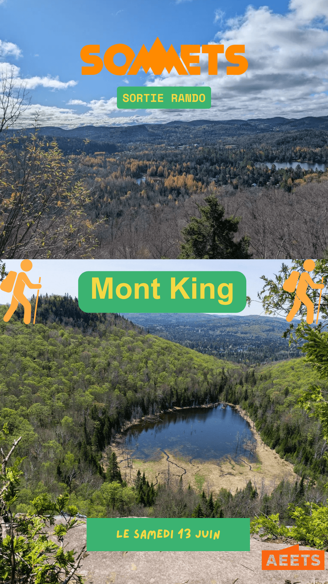 Sortie randonnée au mont King
